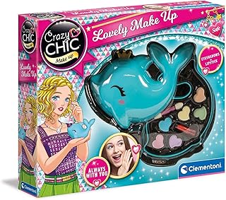 Clementoni 18630 ​​​​​​joli kit de maquillage dauphin pour enfants, 6 ans et plus