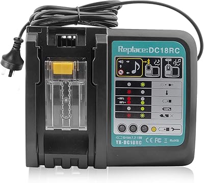 Chargeur de batterie de remplacement laptech dc18rc 14,4 v/18 v pour makita dc18rc dc18ra dc18sf, compatible avec batterie d'outil l1430 bl1860 bl150 bl1820 bl1830 bl1850b bl1840 lithium-ion lxt. La boutique en ligne DIAYTAR COTE D'IVOIRE met en avant son engagement à offrir les meilleurs produits à des prix compétitifs. Elle garantit la satisfaction de ses clients grâce à des méthodes de paiement sécurisées et des options de livraison rapides. DIAYTAR COTE D'IVOIRE est le choix idéal pour ceux qui cherchent une expérience d'achat en ligne pratique et fiable en Côte d'Ivoire.