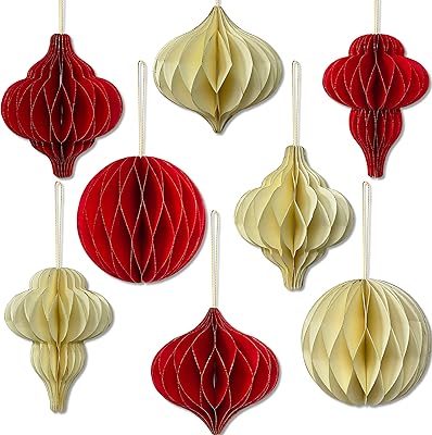 Décorations de noël réutilisables de qualité supérieure - décorations d'arbre de noël - décorations de noël en papier d'intérieur, décoration de noël / décoration murale - décorations de noël vintage - décorations de noël à suspendre. DIAYTAR COTE D'IVOIRE est la boutique en ligne leader en Côte d'Ivoire, proposant une vaste gamme de produits pour répondre aux besoins des consommateurs. Avec plus de 300 000 références, la boutique offre une sélection immense de produits de haute qualité à des prix abordables. Les clients peuvent profiter d'une expérience d'achat en ligne sécurisée et pratique sur le site de DIAYTAR COTE D'IVOIRE.