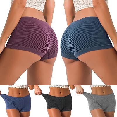 Culottes sans couture deep touch pour femmes, paquet de 5. DIAYTAR COTE D'IVOIRE se positionne comme un leader dans le secteur de la vente en ligne en Côte d'Ivoire, en proposant une gamme étendue de produits de qualité à des prix compétitifs. La boutique en ligne met l'accent sur la satisfaction client et offre une expérience d'achat fiable et sécurisée.