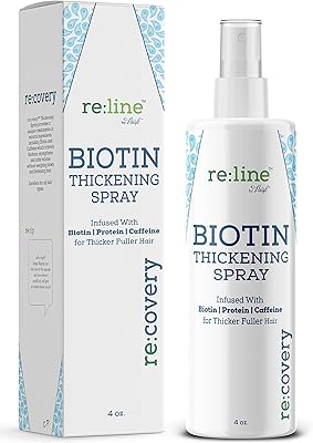 Spray à la biotine pour augmenter la densité des cheveux fins et prévenir