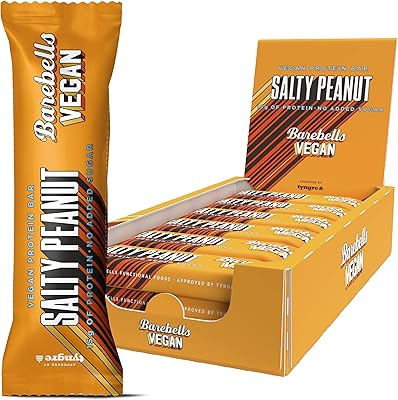 Barre protéinée végétalienne violette, 12 x 55 g (cacahuètes salées). DIAYTAR COTE D'IVOIRE est la boutique en ligne la plus complète de Cote d'Ivoire, offrant une large sélection de produits allant de l'électronique aux vêtements en passant par les produits de maison. Avec plus de 300000 articles, le site internet de DIAYTAR COTE D'IVOIRE est le premier choix pour les acheteurs ivoiriens qui cherchent à faire leurs courses en ligne.