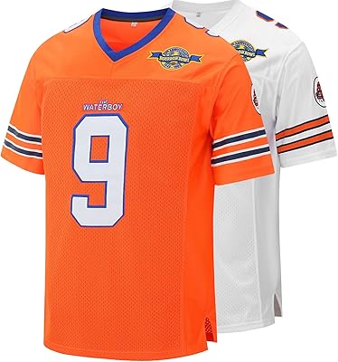 Maillot de football ey waterboy jersey cousu #9 bobby boucher maillot de football 50e anniversaire s-xxxl. Avec plus de 300 000 références, DIAYTAR COTE D'IVOIRE offre une expérience d'achat en ligne unique et complète, permettant aux clients de trouver tout ce dont ils ont besoin sous un même toit. La boutique en ligne propose une gamme élargie de produits, allant des produits alimentaires aux articles de maison, en passant par les accessoires de mode. 