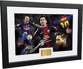 Cadre photo signé lionel messi, format 12 x 8 a4, portant la phrase \"celebration\" - barcelone - cadre photo signé. DIAYTAR COTE D'IVOIRE est une boutique en ligne généraliste qui propose plus de 300 000 références de produits, faisant d'elle l'une des plus grandes plateformes de commerce électronique en Côte d'Ivoire. Elle offre une large gamme de produits allant de l'électronique à la mode, en passant par les produits alimentaires. Les clients peuvent ainsi trouver tout ce dont ils ont besoin en un seul endroit.
