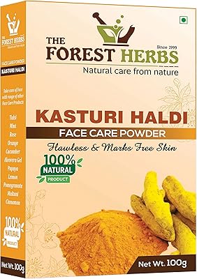 The forest herbs naturals care by nature kasturi manjal amba haldi poudre