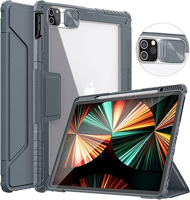 Nillkin smart cover en cuir pu avec support et mise en veille automatique