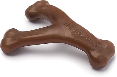 Jouet à mâcher pour chien à saveur de beurre de cacahuète benibone, petit