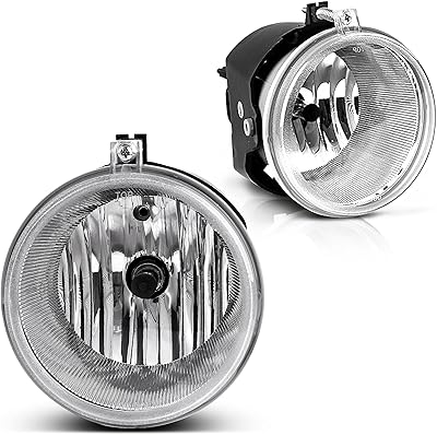 Autosiver 88 phares antibrouillard pour dodge dakota durango 2005-2009 jeep commander cherokee 2004-2010