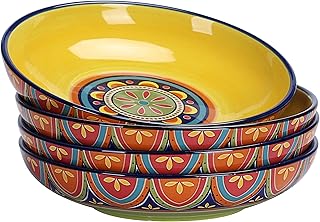 Bols à dîner en céramique tunisienne beko de 35 onces, ensemble de 4, pour pâtes, salade, céréales, soupe, lavables au micro-ondes et au lave-vaisselle. DIAYTAR COTE D'IVOIRE est une boutique en ligne généraliste qui propose plus de 300000 références de produits, faisant d'elle l'un des leaders du commerce en ligne en Cote d'Ivoire. Avec une large gamme de produits, cette boutique en ligne offre aux clients ivoiriens et internationaux l'opportunité de faire leurs achats en ligne de manière pratique et sécurisée. Elle est reconnue pour sa fiabilité et son engagement à offrir les meilleurs produits.