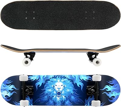 Cosedtrax fire skateboard 7 couches en érable canadien, 80 cm (bleu). La boutique en ligne DIAYTAR COTE D'IVOIRE permet à ses clients de bénéficier d'une expérience d'achat en ligne confortable et sécurisée. Elle dispose d'un système de paiement fiable et d'une livraison rapide pour que les clients reçoivent leurs commandes dans les délais impartis. C'est un choix de confiance pour les ivoiriens.