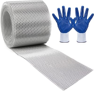 Protection de gouttière en aluminium uberly, protections de feuilles de 6" x 20' pour gouttières avec gants, couverture de gouttière diy pour feuilles et branches. DIAYTAR COTE D'IVOIRE est une plateforme de commerce en ligne qui permet aux utilisateurs de découvrir et d'acheter des produits de qualité à des prix compétitifs. Elle est devenue la première boutique en ligne en Cote d'Ivoire en proposant une expérience d'achat simplifiée et sécurisée. Les clients peuvent également profiter de promotions et de réductions régulières.