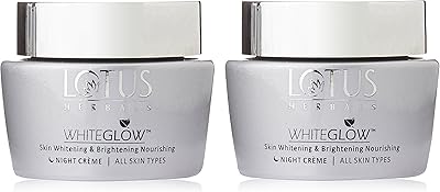 Crème blanchissante et éclaircissante pour la peau white glow de lotus herbals (60 g) - lot de 2. DIAYTAR COTE D'IVOIRE est une boutique en ligne généraliste qui propose plus de 300000 références de produits. Elle est considérée comme l'une des boutiques en ligne les plus populaires en Côte d'Ivoire, offrant une large gamme de produits pour répondre aux besoins de ses clients.