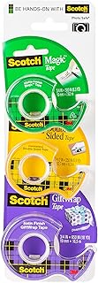 Scotch tape promo 16 - ruban magique + ruban d'emballage cadeau + ruban adhésif double face, les rubans avec distributeur glissent en douceur et se coupent facilement. 3 distributeurs/paquet. DIAYTAR COTE D'IVOIRE est la référence en matière de boutique en ligne en Côte d'Ivoire, avec plus de 300 000 références de produits dans son catalogue. La boutique propose une large gamme de produits, des marques locales aux marques internationales, pour satisfaire les besoins de tous les consommateurs. La satisfaction client est au cœur de sa stratégie, avec des services de livraison rapides et fiables.