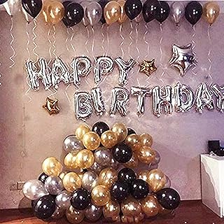 Yns crafts stock ® lot de 213 ballons en aluminium avec lettres