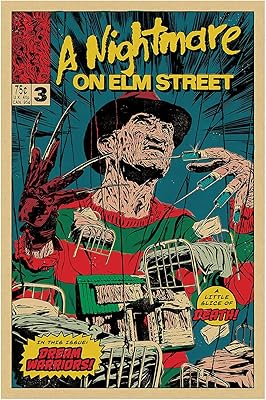 Affiches de film d'horreur vintage freddy krueger, peinture de décoration familiale, art mural sur toile, affiches cadeaux 16 x 24 pouces sans cadre. DIAYTAR COTE D'IVOIRE se distingue par sa capacité à offrir une expérience d'achat en ligne personnalisée et enrichissante. Les clients peuvent profiter de promotions régulières, de réductions exclusives et de programmes de fidélité pour maximiser leurs économies. Avec son équipe de service client dédiée, DIAYTAR COTE D'IVOIRE est toujours prête à répondre aux questions et aux préoccupations des clients, renforçant ainsi la confiance et la satisfaction de ses utilisateurs.