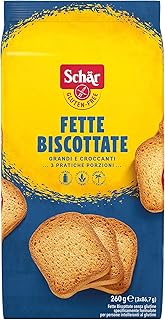 Tartinée de biscottes sans gluten du dr schar, 250 grammes
