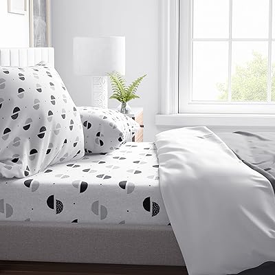 Parure de lit 4 pièces 100 % coton égyptien 600 fils, drap-housse de 38,1 cm de profondeur, drap plat et 2 taies d'oreiller – parure de lit moderne à imprimé géométrique paradisiaque style bohème (loner love, queen). DIAYTAR COTE D'IVOIRE est une boutique en ligne généraliste qui propose plus de 300 000 références de produits. Elle est la boutique leader en Côte d'Ivoire, offrant une large gamme de produits pour répondre à tous les besoins de ses clients. Avec une variété de catégories, elle est idéale pour les achats en ligne.