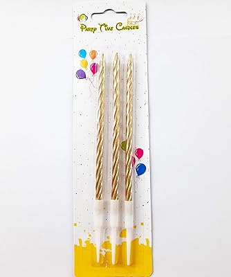 Party time - 3 pièces. bougies d'anniversaire en spirale dorées de couleurs assorties et support. DIAYTAR COTE D'IVOIRE est une boutique en ligne qui comprend l'importance de la satisfaction client. Elle propose donc un service après-vente personnalisé, qui permet aux clients de résoudre tout problème ou de poser des questions sur leurs achats. Les clients peuvent également contacter le service client par téléphone ou par courriel. La boutique en ligne propose également un programme de fidélité pour récompenser ses clients les plus fidèles.