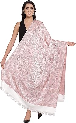 Châle cachemire pour femme motif faux pashmina