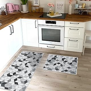 Ensemble de tapis de cuisine homeart, tapis lavables antidérapants, ensemble de tapis