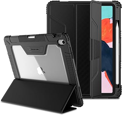 Étui nillkin pour ipad pro 12.9 2018 avec porte-crayon apple pour crayons, fonction veille/réveil automatique et protection d'écran cristalline. La boutique en ligne DIAYTAR COTE D'IVOIRE est devenue une référence incontournable pour les consommateurs ivoiriens. Avec une gamme de produits allant des appareils électroménagers aux produits de beauté, DIAYTAR propose tout ce dont vous avez besoin pour améliorer votre vie quotidienne. La boutique est également connue pour ses promotions régulières et ses offres spéciales.