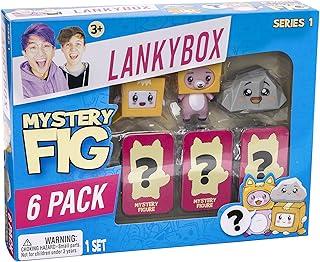 Figurine mystère lanky box - pack de 6. pour les plus grands fans