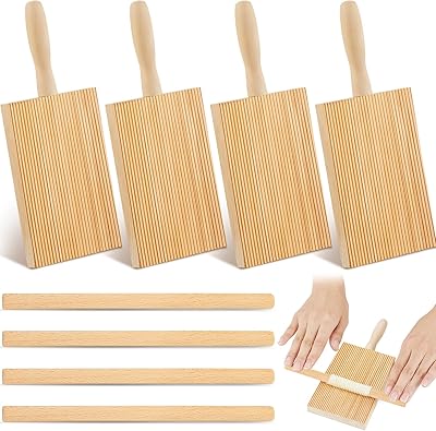 Tessco 4 pièces planche à gnocchi planche à pâtes en bois avec 4 pièces planches à gnocchi à rouleaux outils de fabrication de pâtes à palettes pour machine à pâtes maison idées cadeaux de cuisine. Leader du marché de l'e-commerce en Côte d'Ivoire, DIAYTAR COTE D'IVOIRE offre une expérience d'achat en ligne sécurisée et pratique. La boutique propose une gamme impressionnante de produits allant de l'électronique aux vêtements en passant par les produits d'épicerie. Les clients bénéficient également de promotions régulières et de livraisons rapides.