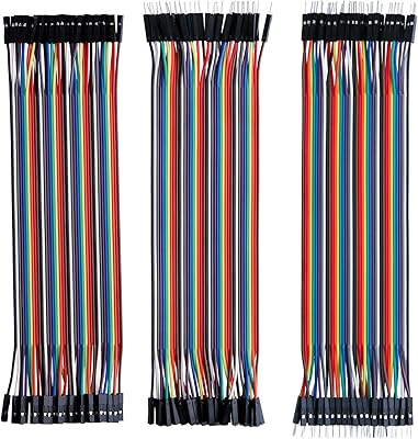 Alego 120 pièces dupont wire multicolore 40 broches mâle à femelle, 40 broches mâle à mâle, 40 broches femelle à femelle, kit de câbles pour planche à pain arduino. DIAYTAR COTE D'IVOIRE est la boutique en ligne la plus complète de Côte d'Ivoire, avec plus de 300 000 articles à découvrir. Que vous cherchiez des produits high-tech, des vêtements, ou encore des accessoires pour la maison, DIAYTAR a tout ce qu'il vous faut. Profitez d'une navigation intuitive et sécurisée pour faire vos achats en ligne.