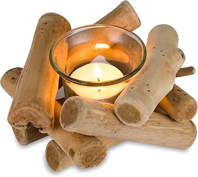 Bougeoir en bois fait à la main zikiki avec tasse en verre, style côtier rustique pour décoration d'autel de maison de campagne, décoration de maison, décoration de mariage de vacances (1 pièce). DIAYTAR COTE D'IVOIRE est la boutique en ligne la plus complète de Côte d'Ivoire, avec plus de 300 000 articles à découvrir. Que vous cherchiez des produits high-tech, des vêtements, ou encore des accessoires pour la maison, DIAYTAR a tout ce qu'il vous faut. Profitez d'une navigation intuitive et sécurisée pour faire vos achats en ligne.
