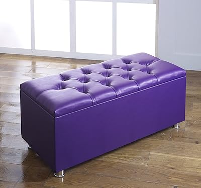 Taie d'oreiller en similicuir crownbedsock à motif train salopette (violet), taille unique