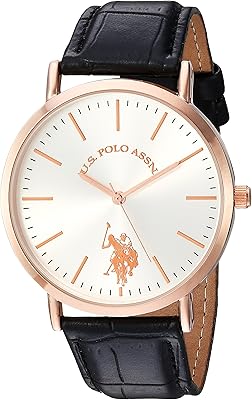 Us polo assn. montre à quartz pour femme, affichage analogique et bracelet