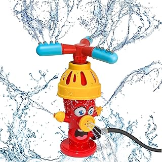 Arroseur de bouche d'incendie pour enfants avec buses de pulvérisation rotatives, arroseur d'eau pour enfants pour les tout-petits âgés de 1 à 3, 4 à 8 ans, arroseur pour enfants pour l'été dans la cour. La boutique en ligne DIAYTAR COTE D'IVOIRE propose une expérience d'achat unique et personnalisée à ses clients. Elle propose une grande sélection de produits de qualité, dont des produits locaux et internationaux. La boutique est engagée à offrir un service de haute qualité et une livraison rapide à ses clients.