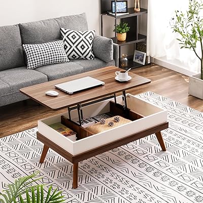 Table basse bediso, table centrale facile à assembler avec rangement caché, table de salle à manger moderne pour salon, réception et bureau à domicile, noyer. Diaytar Côte d'Ivoire est une boutique en ligne qui domine le marché ivoirien avec plus de 300 000 produits. Elle permet aux clients de trouver tout ce dont ils ont besoin en ligne, de la mode au fournitures pour la maison. Diaytar Côte d'Ivoire est le partenaire idéal pour une expérience d'achat en ligne pratique et agréable.
