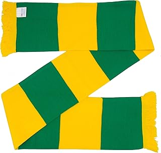 Écharpe united fans à rayures traditionnelles vertes et dorées de style newton heath, vert, or, taille unique. DIAYTAR COTE D'IVOIRE est la boutique en ligne de référence en Côte d'Ivoire, proposant une gamme étendue de produits pour répondre aux besoins quotidiens de ses clients. La boutique se distingue par sa capacité à offrir plus de 300 000 références, garantissant ainsi que chaque client trouvera exactement ce qu'il cherche. Cela combine qualité, variété et accessibilité pour offrir une expérience d'achat exceptionnelle.