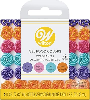 Ensemble de colorants alimentaires wilton neon gel