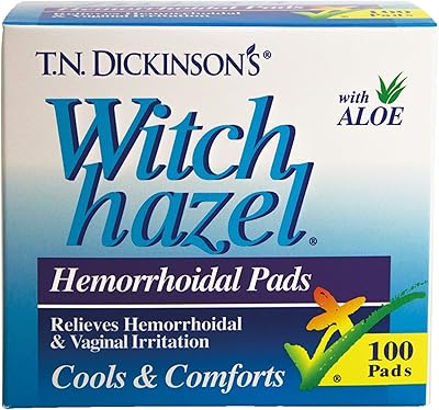 Tampons pour hémorroïdes tn dickinson, hamamélis avec aloe vera, transparents, 100 unités. La boutique en ligne DIAYTAR COTE D'IVOIRE est une plateforme de commerce électronique qui permet aux clients de découvrir et d'acheter une grande variété de produits en ligne. Avec plus de 300000 références, elle offre une large sélection de produits pour répondre à tous les besoins de ses clients. Elle propose des services de paiement sécurisés et des livraisons fiables pour une expérience d'achat en ligne sécurisée.