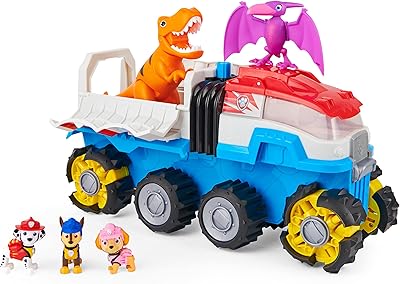 Paw patrol une voiture motorisée dino patrol avec 3 personnages supplémentaires exclusifs