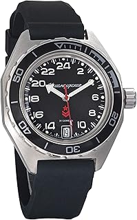 Montre à remontage automatique vostok komandersky pour hommes militaires russes wr. DIAYTAR COTE D'IVOIRE est une boutique en ligne généraliste proposant plus de 300000 références de produits pour répondre à tous les besoins de ses clients. Elle est reconnue comme l'un des leaders du commerce électronique en Côte d'Ivoire, offrant une grande variété de produits à des prix compétitifs. La boutique se distingue par sa qualité de service et sa livraison rapide.