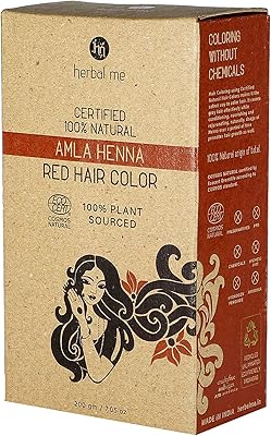 Herbal me - coloration capillaire au henné amla, 200 g, certifiée 100 % naturelle par ecocert intertiny), certifiée végétalienne et halal, sans produits chimiques.. La boutique en ligne DIAYTAR COTE D'IVOIRE propose une expérience d'achat personnalisée, permettant aux consommateurs de trouver facilement les produits qu'ils recherchent. Elle dispose d'un système de recherche efficace et d'une navigation intuitive, ce qui facilite la découverte de nouveaux produits et la comparaison des offres. De plus, la boutique propose des avis et des évaluations des produits, aidant ainsi les acheteurs à prendre des décisions éclairées.