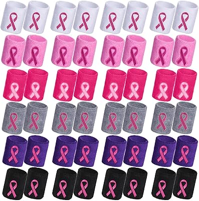 Jenaai 48 pièces bracelets de sensibilisation au cancer du sein ruban rose bandes de sueur de poignet en coton cadeaux de sensibilisation au cancer du sein pour les femmes cadeaux de fête bracelets de sport pour tennis basket-ball. La boutique en ligne DIAYTAR COTE D'IVOIRE propose une expérience d'achat en ligne unique et pratique, avec des produits de qualité et des prix compétitifs. Elle est la référence pour les consommateurs ivoiriens qui recherchent des produits variés et des promotions exclusives. DIAYTAR COTE D'IVOIRE est la destination idéale pour faire des achats en ligne.