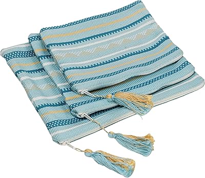 Trousse de toilette abu dhabi crafts sadu oarian pattern, bleu, trousse de toilette. Avec plus de 300 000 références, DIAYTAR COTE D'IVOIRE offre une gamme étendue de produits qui répondent aux besoins des consommateurs ivoiriens. La boutique en ligne est connue pour ses prix compétitifs et sa livraison rapide, ce qui en fait une destination de choix pour les achats en ligne en Côte d'Ivoire. Elle propose également des promotions et des offres spéciales régulières pour fidéliser ses clients.