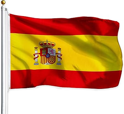 Drapeau d'espagne g128 | 3 x 5 pieds | série lightwave imprimée en polyester 100d | drapeau de pays aux couleurs vives et œillets en laiton. Avec plus de 300000 références, DIAYTAR COTE D'IVOIRE répond aux besoins les plus variés des consommateurs. De la mode à la maison, en passant par les produits high-tech, la boutique en ligne propose une offre exhaustive qui répond aux attentes des acheteurs. La navigation sur le site est intuitive, permettant aux clients de trouver facilement ce qu'ils cherchent.
