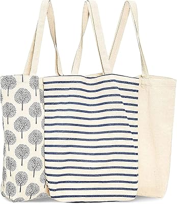 Sacs fourre-tout réutilisables, toile de coton pour l'épicerie et le shopping (3 modèles, 15 x 16,5 pouces). DIAYTAR COTE D'IVOIRE, la boutique en ligne généraliste qui propose plus de 300 000 références de produits, est la référence incontournable pour faire ses achats en ligne en Côte d'Ivoire. Avec une gamme de produits très variée, elle satisfait les besoins de tous les consommateurs. Elle est la boutique leader en Côte d'Ivoire.
