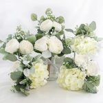 Bouquet de demoiselle d'honneur simononia - ensemble de 6 bouquets de fleurs artificielles