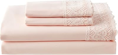 Amrapur overseas | parure de lit en dentelle au crochet 100 % microfibre (blush, queen). La boutique en ligne DIAYTAR COTE D'IVOIRE mise sur la qualité et la diversité de ses produits pour attirer et fidéliser sa clientèle. Avec plus de 300 000 références, elle couvre tous les aspects de la vie quotidienne, du mobilier au textile, en passant par les produits high-tech. Cette approche globale lui permet de répondre aux attentes de consommateurs exigeants qui recherchent des solutions pratiques et abordables.