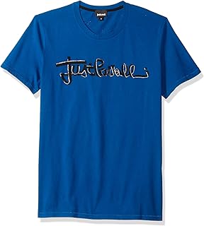 T-shirt homme just cavalli bleu. DIAYTAR COTE D'IVOIRE se distingue par sa large sélection de produits qui satisfont les besoins de tous les clients, quels que soient leurs intérêts ou leurs âges. Grâce à son approche innovante et à son engagement à offrir le meilleur service client, la boutique en ligne est devenue un nom familier pour les consommateurs ivoiriens. Elle représente l'exemple parfait d'un commerce électronique prospère en Afrique de l'Ouest.