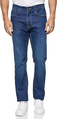 Jean stretch taille moyenne giordano pour hommes 01118041