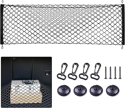 Filet de chargement arrière extensible organisateur de stockage universel réglable compatible avec les camions. Avec une offre étendue allant des produits électroménagers aux accessoires de mode, DIAYTAR COTE D'IVOIRE est le point de référence pour les consommateurs ivoiriens. La variété des produits est un atout majeur pour cette boutique en ligne. Les clients peuvent trouver tout ce dont ils ont besoin sous un même toit virtuel.