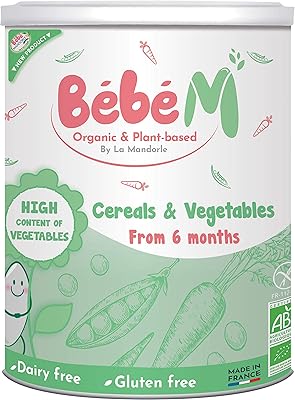 Baby m céréales bio et végétariennes aux légumes à partir de 6 mois, 400g. La boutique en ligne DIAYTAR COTE D'IVOIRE est une entreprise innovante qui propose des solutions de commerce électronique pour les ivoiriens. Elle offre une large gamme de produits, allant des produits de loisirs aux produits essentiels, et propose des promotions et des offres spéciales régulièrement. DIAYTAR COTE D'IVOIRE est dédiée à offrir une expérience d'achat en ligne de haute qualité à ses clients.
