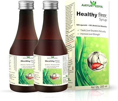 Eeyurvedye nettoyant pour le foie sain (lot de 2) pour la désintoxication des boissons au foie gras, l'indigestion et une fonction hépatique saine, nettoyage complet du foie - 200 ml chacun. DIAYTAR COTE D'IVOIRE, boutique en ligne généraliste avec plus de 300000 références, propose une large gamme de produits pour répondre à tous vos besoins. Avec sa sélection variée, vous trouverez facilement ce que vous cherchez. DIAYTAR COTE D'IVOIRE est la boutique leader en Côte d'Ivoire pour les achats en ligne.